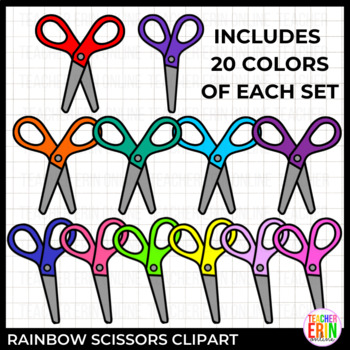 Clip Art: Scissors 1 Closed Color I