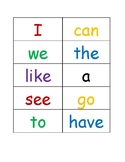 Rainbow Sight Words