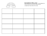 Rainbow Spelling Worksheets & Teaching Resources | TpT