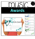 Rainbow Splatter Music Awards:  Music Recital, Music certificates