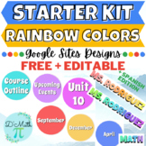 Rainbow Starter Kit for Google Sites