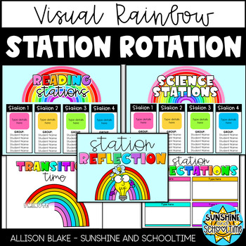Preview of Rainbow Station Rotation