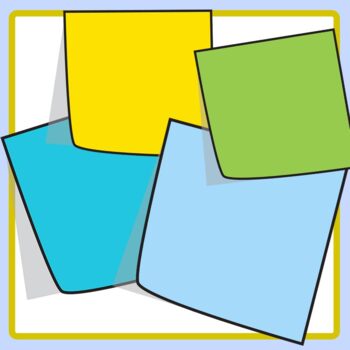 Set Different Beige Sticky Notes Shadow Stock Vector (Royalty Free)  1418750783