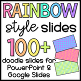 Rainbow Style Slide Templates • 100+ PowerPoint & Google S