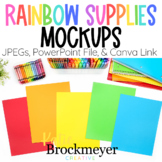 Rainbow Supplies Mockups