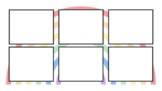 Rainbow Theme Google Slides Backgrounds