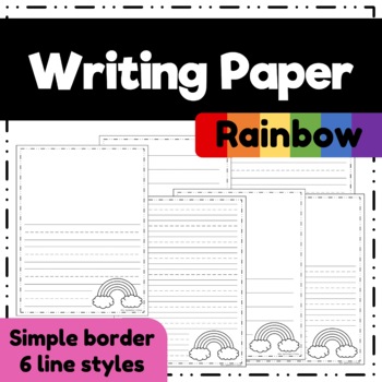 Primary Lined Writing Paper Templates Elementary Handwriting