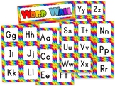 Rainbow Themed Word Wall Labels