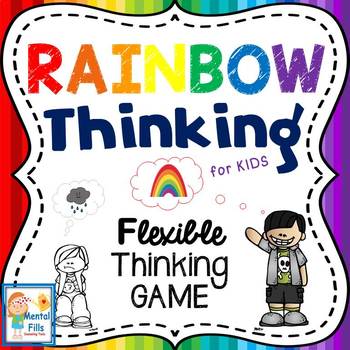 Preview of Rainbow Thinking: FLEXIBLE THINKING GAME for Rigid Black or White Thinkers