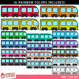 Rainbow Train Clip Art