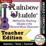 Rainbow Ukulele - Teacher Packet - Ukulele Curriculum Less