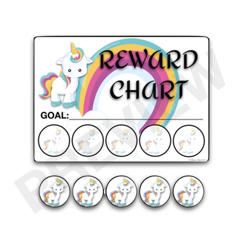 Unicorn Sticker Chart
