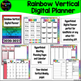 Rainbow Vertical Digital Planner
