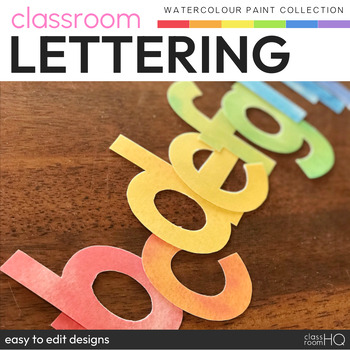 Modern Boho Bulletin Board Letters Display