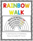 Rainbow Walk Mindfulness Activity