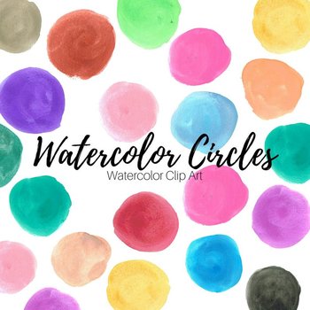 Download Watercolor Circle Worksheets Teaching Resources Tpt
