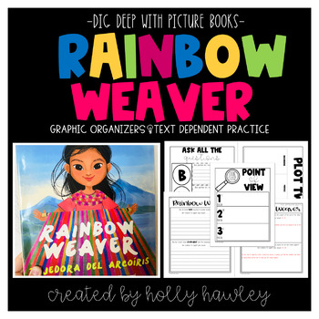 Preview of Rainbow Weaver Text Dependent Book Study Activities
