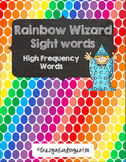 Rainbow Wizard Sight Words & Brag Tags