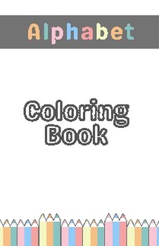 Preview of Rainbow Wonders: A Coloring ABC Adventure for Little Ones to Explore Letters and