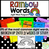 Rainbow Words-A Sight Word Program