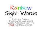Rainbow Words - Red List #3