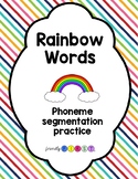 Rainbow Words Sight Word Practice