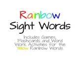 Rainbow Words - Yellow #5