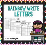 Rainbow Write Letter BUNDLE