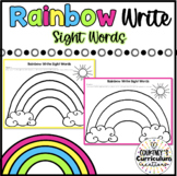 Rainbow Write Sight Words- FREEBIE