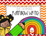 Rainbow Write for Kindergarten and First Grade