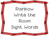 Rainbow Write the Room
