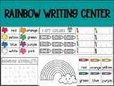 Rainbow Writing Center (for preschool and TK)