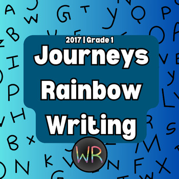 Preview of Rainbow Writing Journeys Grade 1 Lessons 1-30 Spelling and High Frequency Words