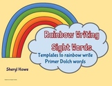 Rainbow Writing Sight Word Booklet (Primer)