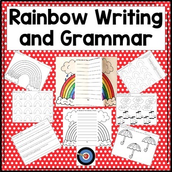Preview of Rainbow Writing and Grammar