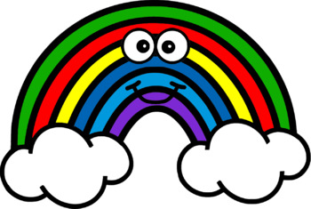 clip art rainbow