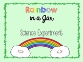 Rainbow in a Jar- Science Experiment Freebie