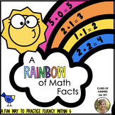 Rainbow of Math Facts - Add & Subtract Fluently Within 5 K