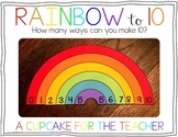 Rainbow to 10 {Craftivity}
