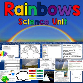 Preview of Rainbow Science Unit