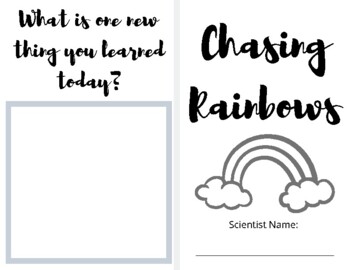 Preview of Rainbows Interactive Notebook