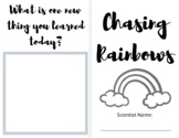 Rainbows Interactive Notebook