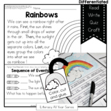 Rainbows - Literacy and Craft