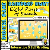 Identifying the Eight Parts of Speech Digital and Editable Game