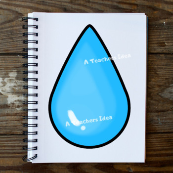 Raindrops Clipart by Nicole Hernandez - A Teacher's Idea