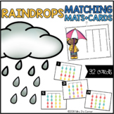 Raindrops Matching Mats and Activity Cards (Patterns, Colo