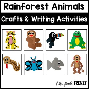 rainforest animals crafts for kids