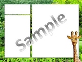 Rainforest Animal PowerPoint Backgrounds (Commercial Use OK)