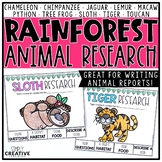 Rainforest Animal Research Project