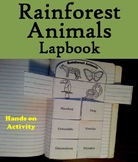 Rainforest Animals Activity: Interactive Notebook Foldable